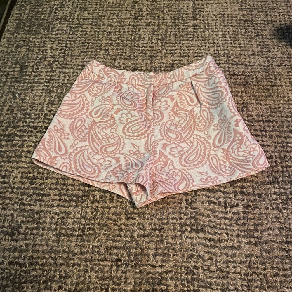 Victoria Beckham for Target girls paisley pink shorts